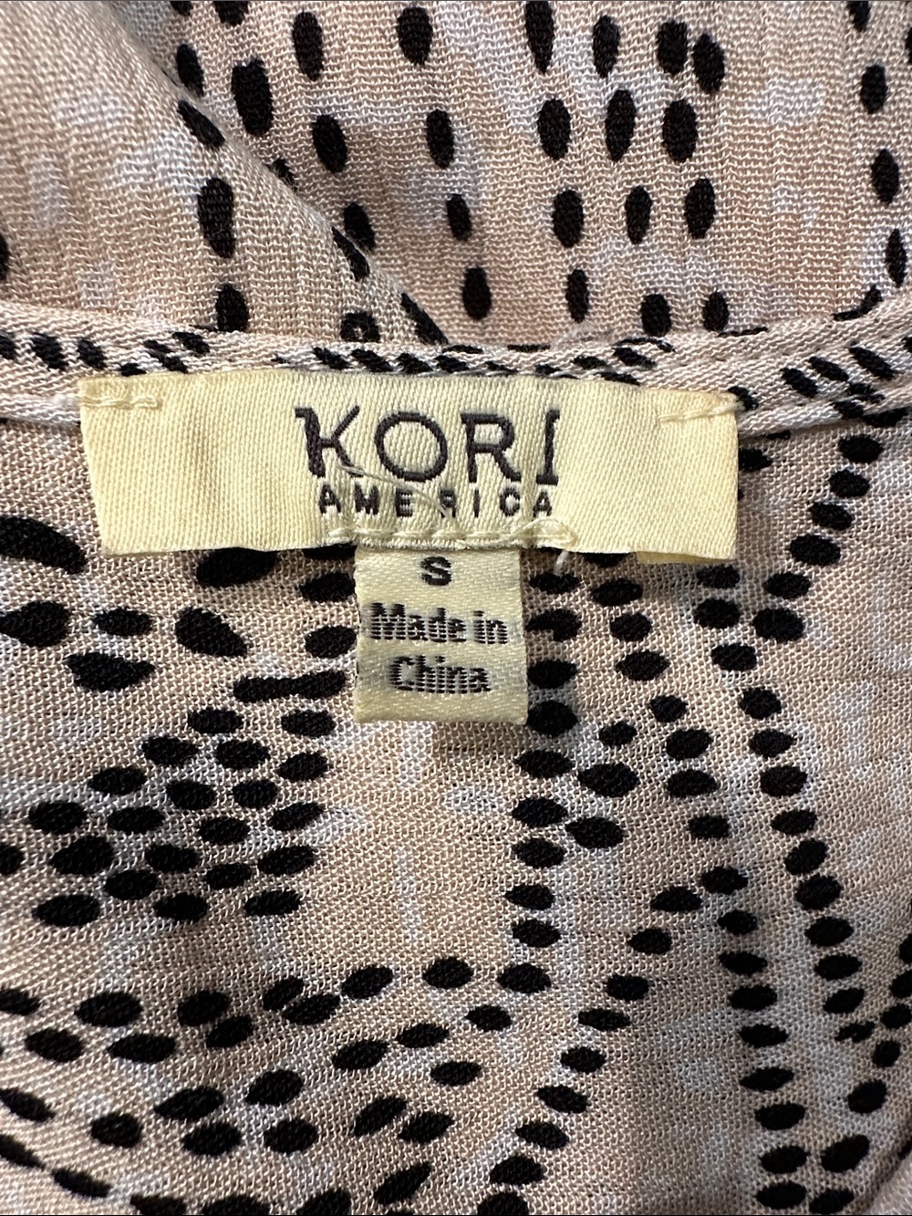 Kori America women’s elastic waist, lined dress - Picture 3 of 4